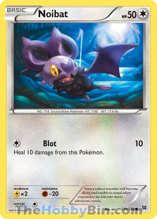 Noibat #131/162 Common - BREAKthrough Pokemon card