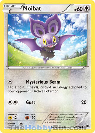 Noibat #132/162 Common - BREAKthrough Pokemon card