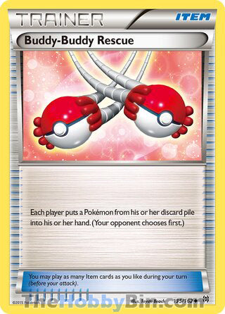 Buddy-Buddy Rescue #135/162 Uncommon - BREAKthrough Pokemon card