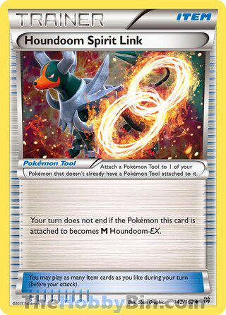 Houndoom Spirit Link #142/162 Uncommon - BREAKthrough Pokemon card