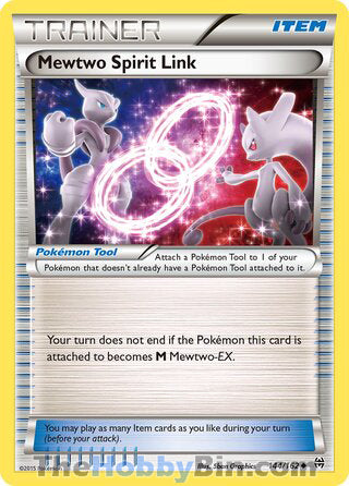 Mewtwo Spirit Link BREAKthrough Uncommon #144/162