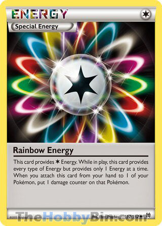 Rainbow Energy #152/162 Uncommon - BREAKthrough Pokemon card
