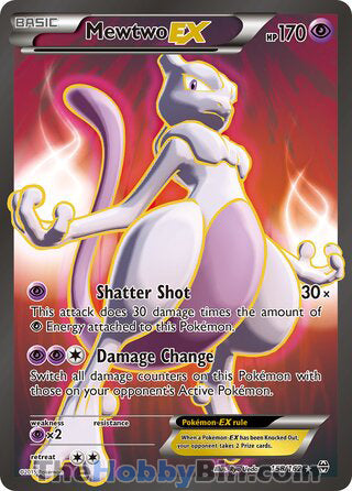 Mewtwo EX #158/162 Ultra Rare - BREAKthrough Pokemon card