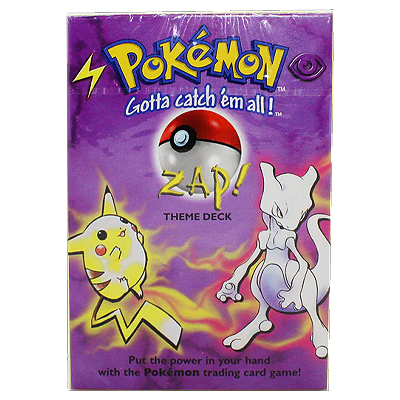 Base Set Unlimited Theme Deck Zap
