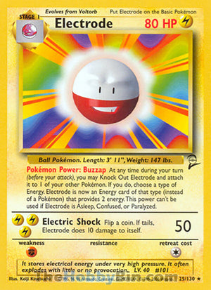 0025 Electrode Rare Base Set 2