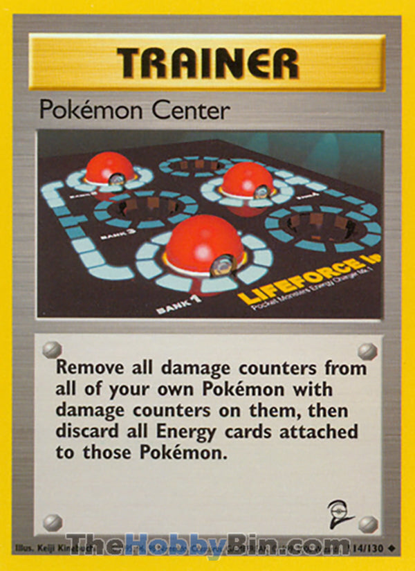 0114 Pokemon Center Uncommon Base Set 2
