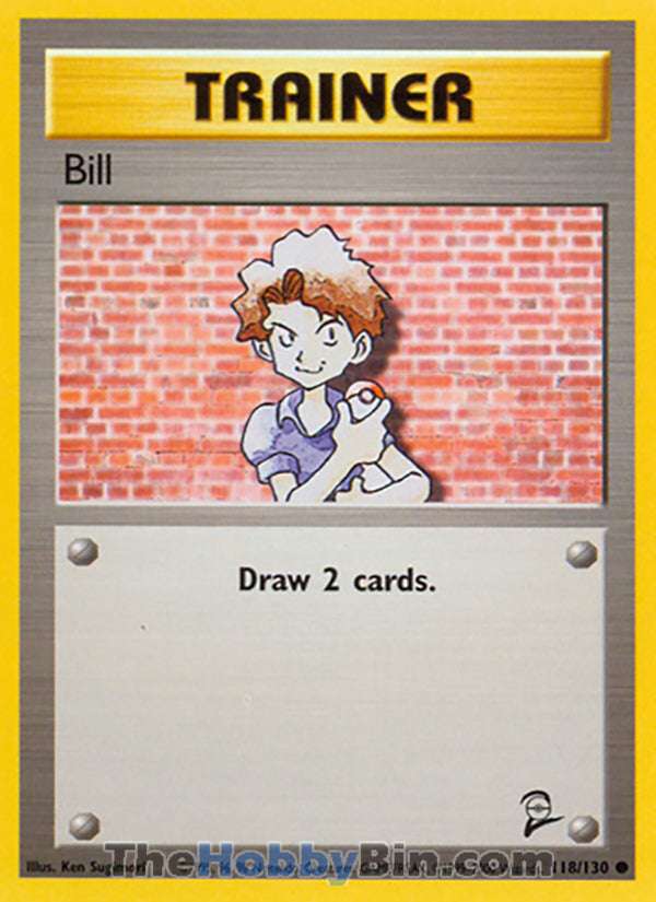 Bill Base Set 2 Common #118/130