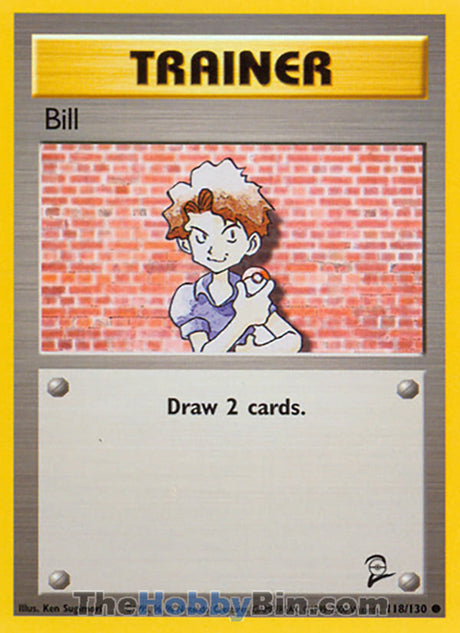 Bill Base Set 2 Common #118/130