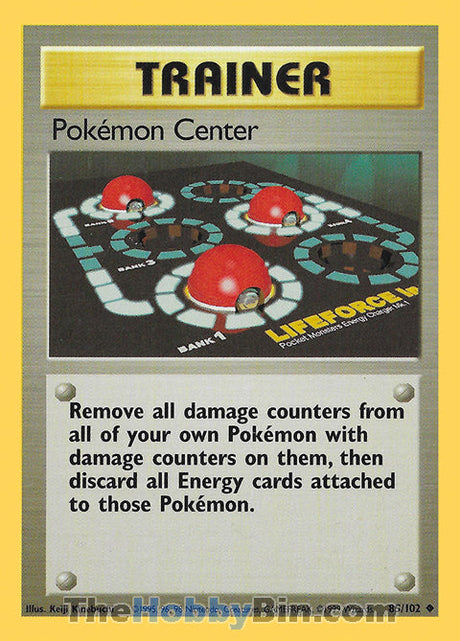 Pokemon Center Base Set Unlimited  Uncommon #85/102