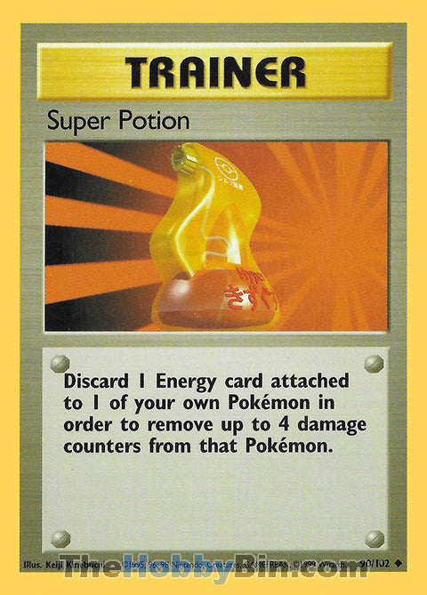 Super Potion #90/102 Uncommon - Base Set Pokemon card