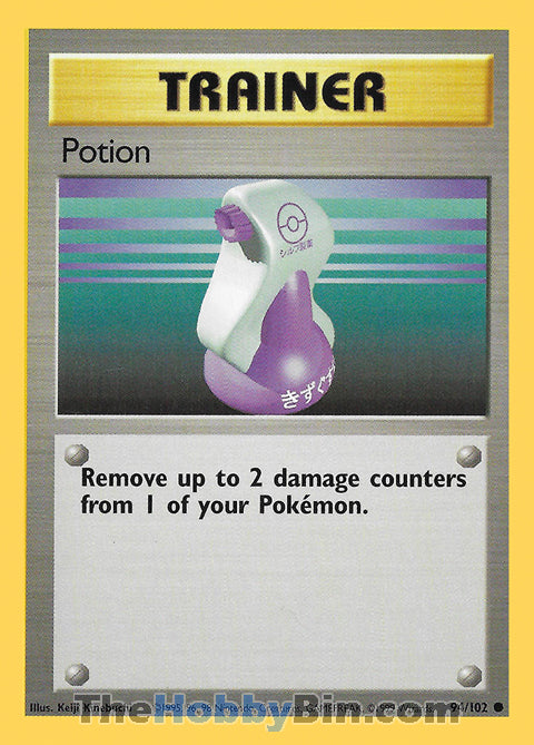 Potion #94/102 Common - Base Set Pokemon card