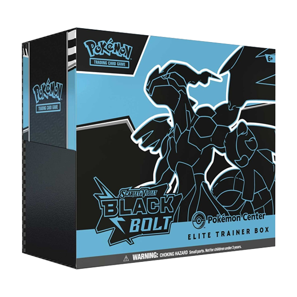 Black Bolt Pokemon Center Elite Trainer Box Exclusive - Black Bolt sealed product