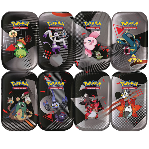 Unova Mini Tin Elektross and Galvantula