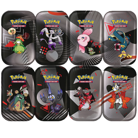 Unova Mini Tin Elektross and Galvantula