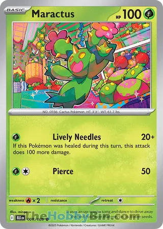 Maractus Black Bolt English Common #008/086