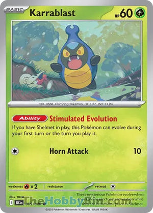 0009 Karrablast Common Black Bolt