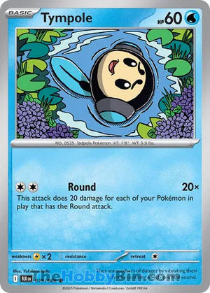0019 Tympole Common Black Bolt