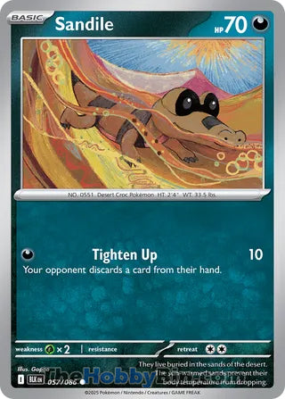 Sandile Black Bolt English Common #057/086
