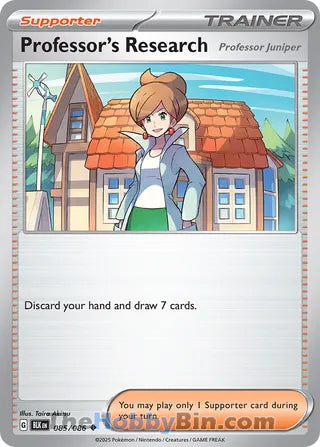 Professor's Research [Professor Juniper] Black Bolt English Uncommon #085/086