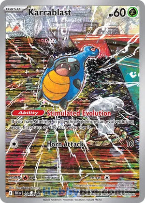 0094 Karrablast Illustration Rare Black Bolt