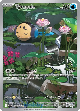 Tympole Black Bolt English Illustration Rare #103/086