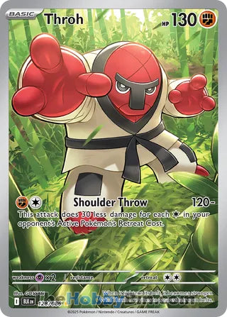 Throh Black Bolt English Illustration Rare #128/086