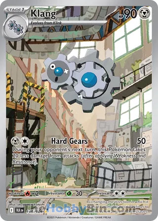 Klang #140/086 Illustration Rare - Black Bolt Pokemon card