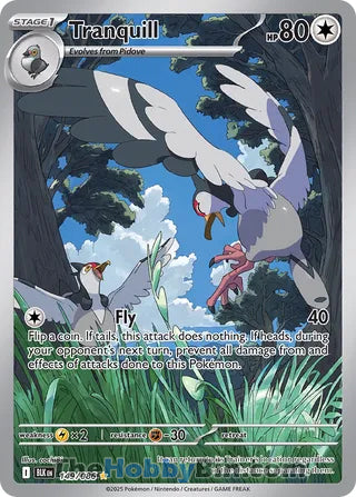 Tranquill Black Bolt English Illustration Rare #149/086