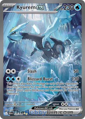 0165 Kyurem ex Special Illustration Rare Black Bolt