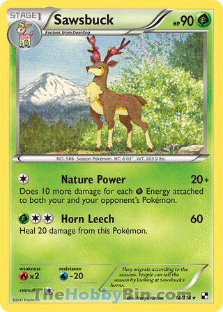 Sawsbuck #14 Rare