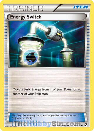 Energy Switch #94/114 Uncommon - Black and White Pokemon card