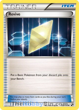 Revive #102/114 Uncommon - Black and White Pokemon card
