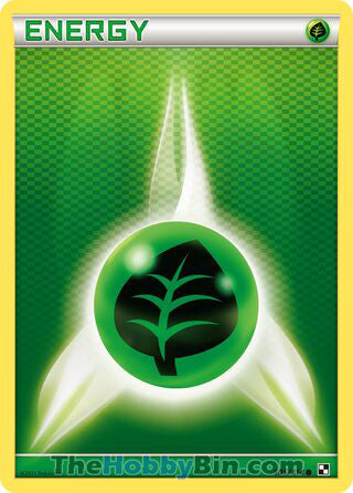 Grass Energy #105/114 Common - Black and White Pokemon card