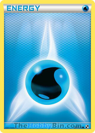 Water Energy #107/114 Common - Black and White Pokemon card