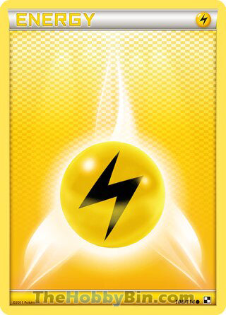 Lightning Energy Black and White Common #108/114