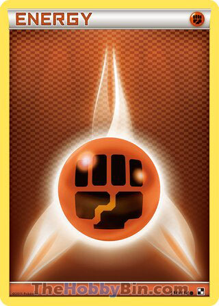 Fighting Energy #110/114 Common - Black and White Pokemon card
