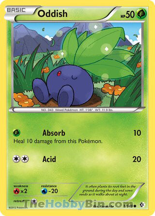 Oddish Boundaries Crossed Common #1/149