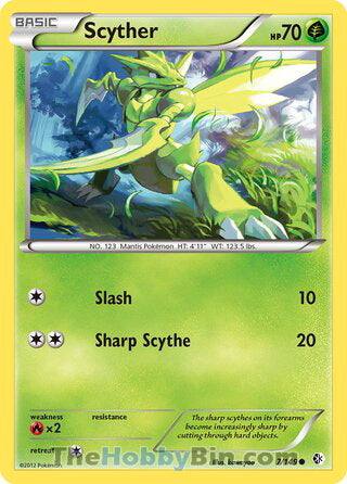 Scyther Boundaries Crossed Common #7/149