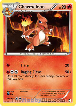 Charmeleon Boundaries Crossed Uncommon #19/149