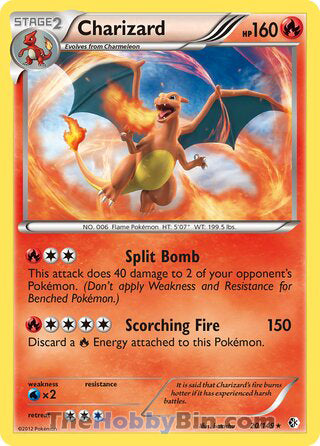 Charizard Boundaries Crossed Holo Rare #20/149