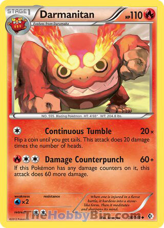 0028 Darmanitan Uncommon Boundaries Crossed