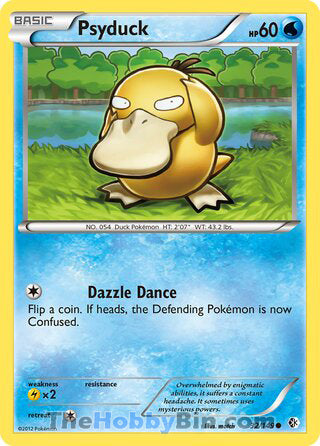 Psyduck #32/149 Common - Boundaries Crossed Pokemon card