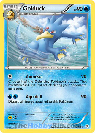 0035 Golduck Rare Boundaries Crossed