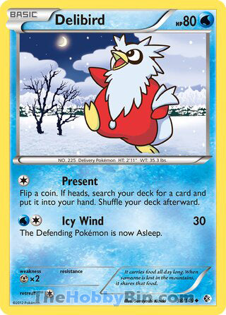 Delibird Boundaries Crossed Uncommon #38/149