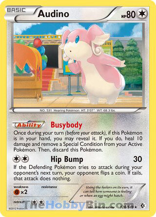 0126 Audino Rare Boundaries Crossed