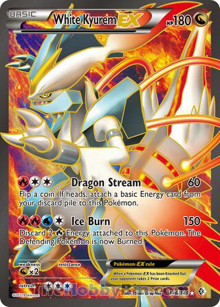 White Kyurem EX #146 Ultra Rare