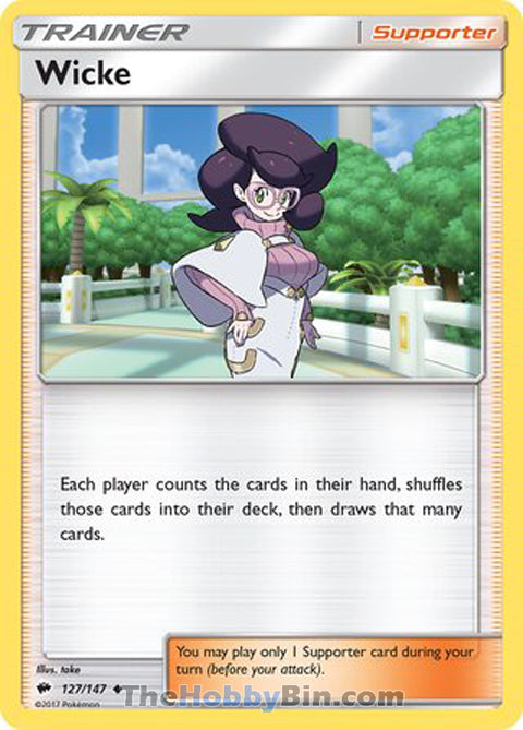 Wicke Burning Shadows Uncommon #127/147