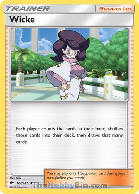 Wicke Burning Shadows Uncommon #127/147