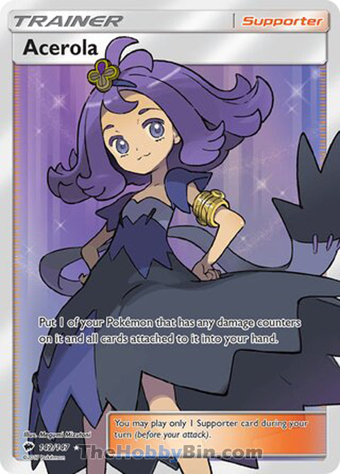 Acerola Burning Shadows Ultra Rare #142/147