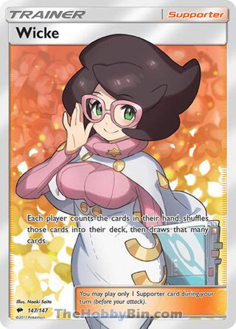 Wicke Burning Shadows Ultra Rare #147/147